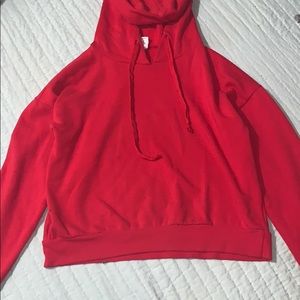 I’m selling a red long sleeve sweater